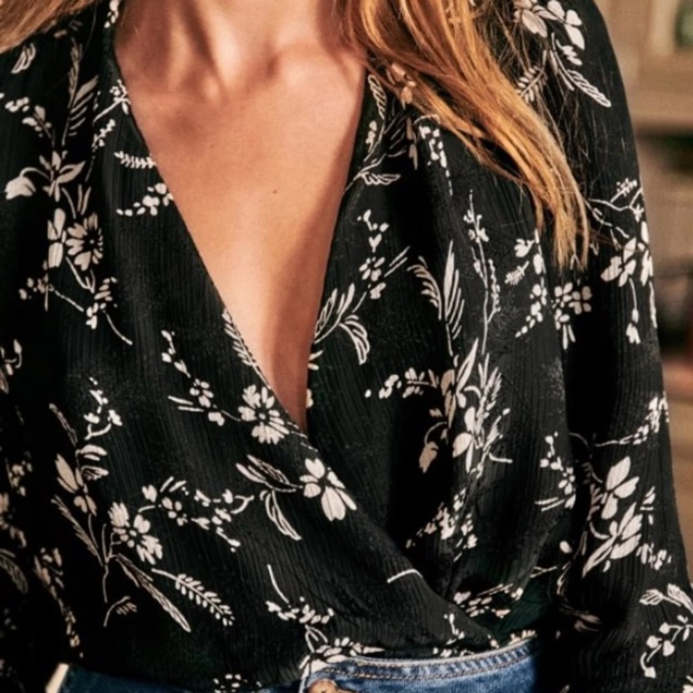 Sezane Abelia Blouse , 4